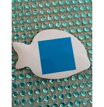 Társasjáték kék négyzet