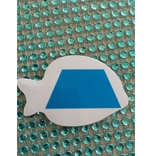 Társasjáték kék trapéz