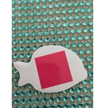 Társasjáték rózsaszin négyzet