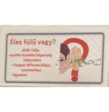  Éles fülű vagy? – Fejlesztő társasjáték a hallási figyelemért és beszédindításért